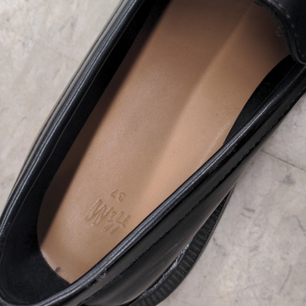 Chunky black loafers H&M sz 7 - Picture 4 of 8